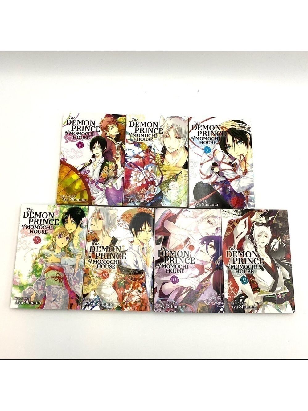 THE Demon Prince Of Momochi House Volumes 6-12 Manga Lot English Aya Shouoto